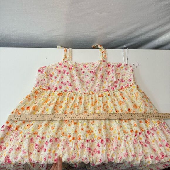 ARULA Floral Midi Dress - Pink and Orange - Picture 9 of 14